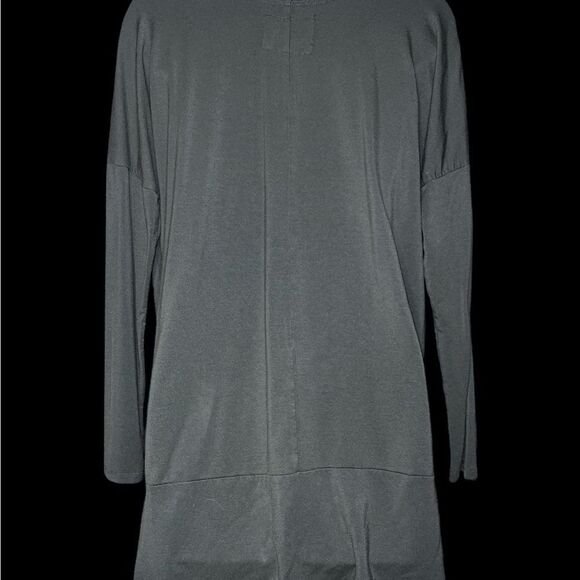 Cupio Gray Relaxed Long Sleeve Tunic - Picture 3 of 5